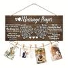 1 Set Exquisite Hanging Photo Folder DIY Wedding Wall Pendant  Valentine's Holiday