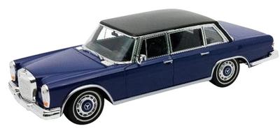 WELLY Scale 600 Blue Finished Product WE24121BL 1/27 Mercedes-Benz