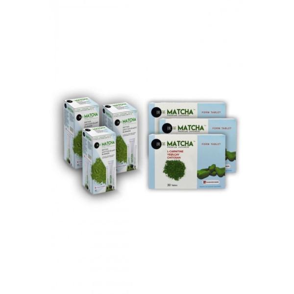 

Чай матча + таблетка Matcha Form X 3 Mix Set