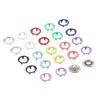 9.5MM Stainless Steel Colorful Baby Clothes Snap Button