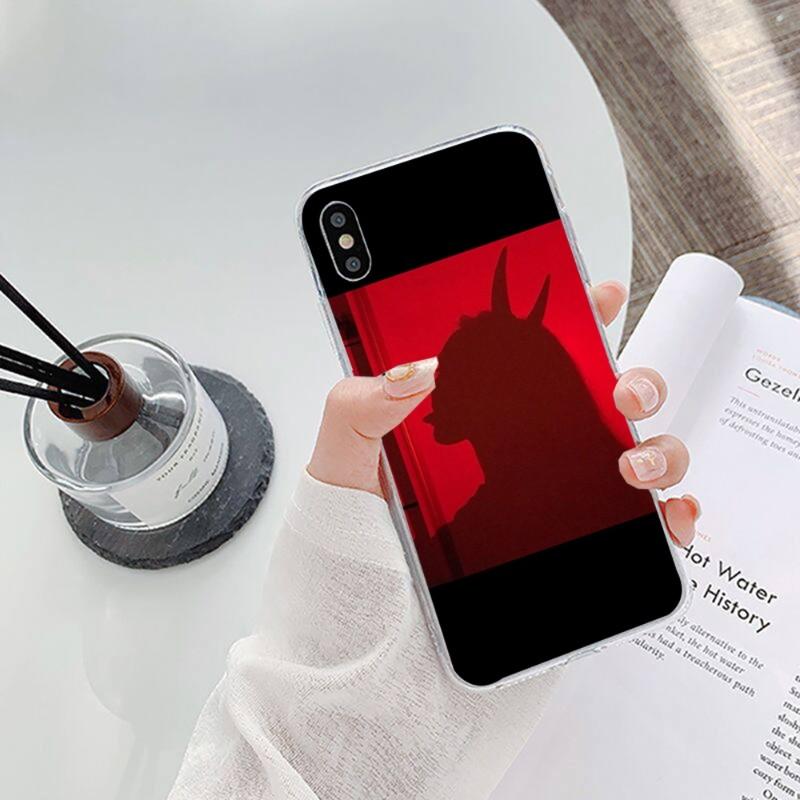 Seksowna Kobieta Diabeł Etui na Telefon Dla IPhone 14 13 12 11 XS X 8 7 6 Plus Mini Pro Max SE 2022 Miękkie Przezroczyste Etui na Telefon