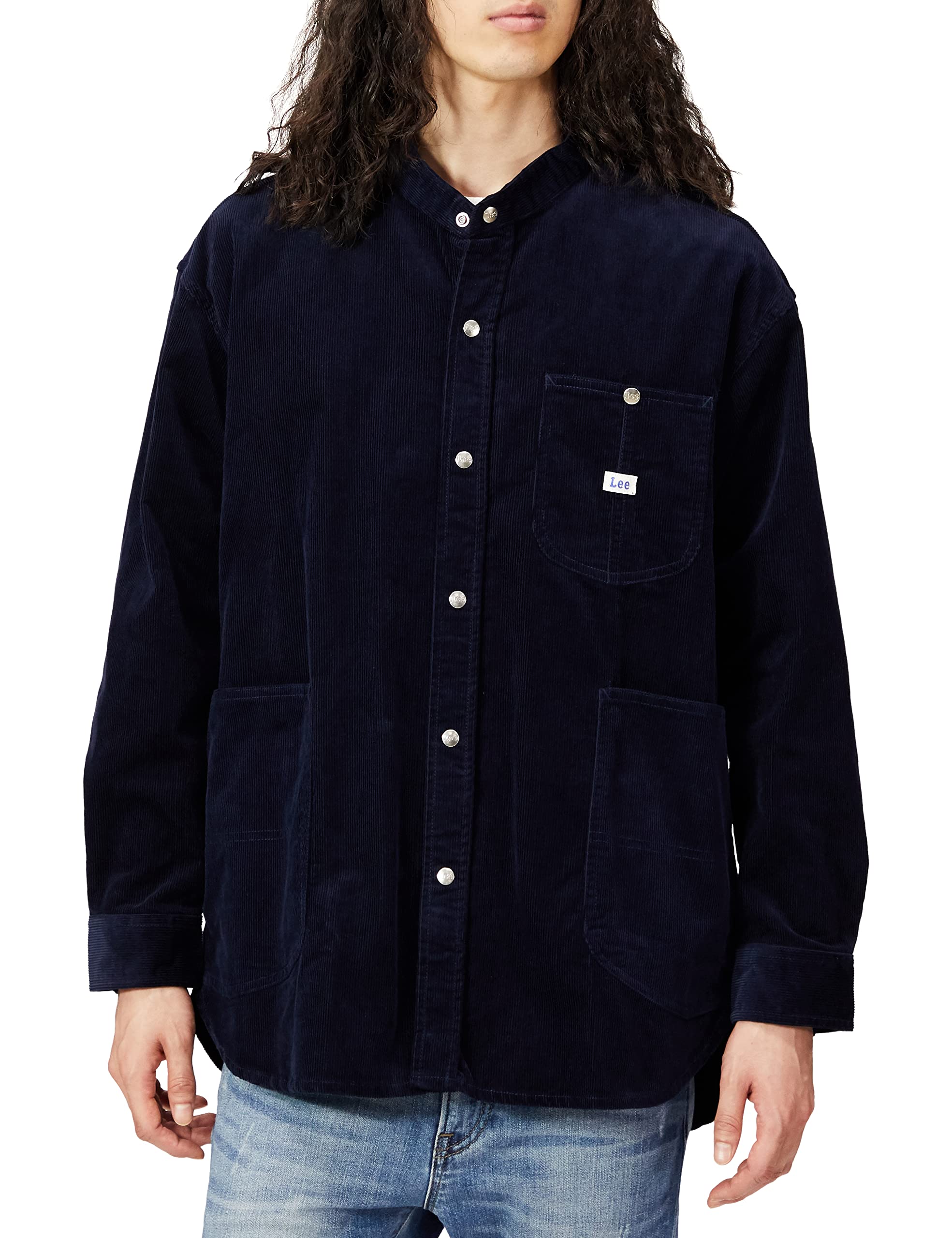 [Lee] BIG POCKET SHIRTS тёмно-синий