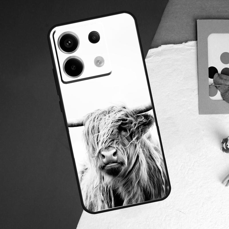 Highland Cows Case For Xiaomi Redmi Note 14 12 11 10 13 15 Pro Plus Redmi 14C 15C 15 13 10C 12C 13C Cover