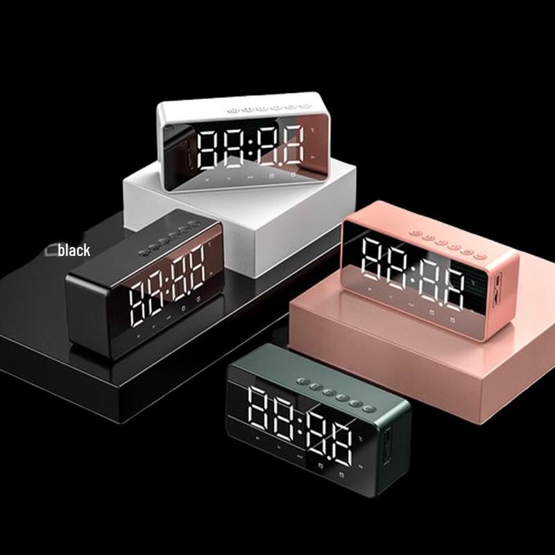 

aigo T28 Smart Alarm Clock Bluetooth Speaker with Mirror Display