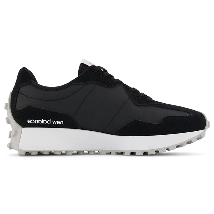 New Balance  327 Black Nimbus Cloud Women Sneakers White WS327LW