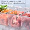 Aug. Ice Chilled Condiment Tray With 5 Containers, Condiment Server With Lids, Serving Tray Platter For Bar Accessories