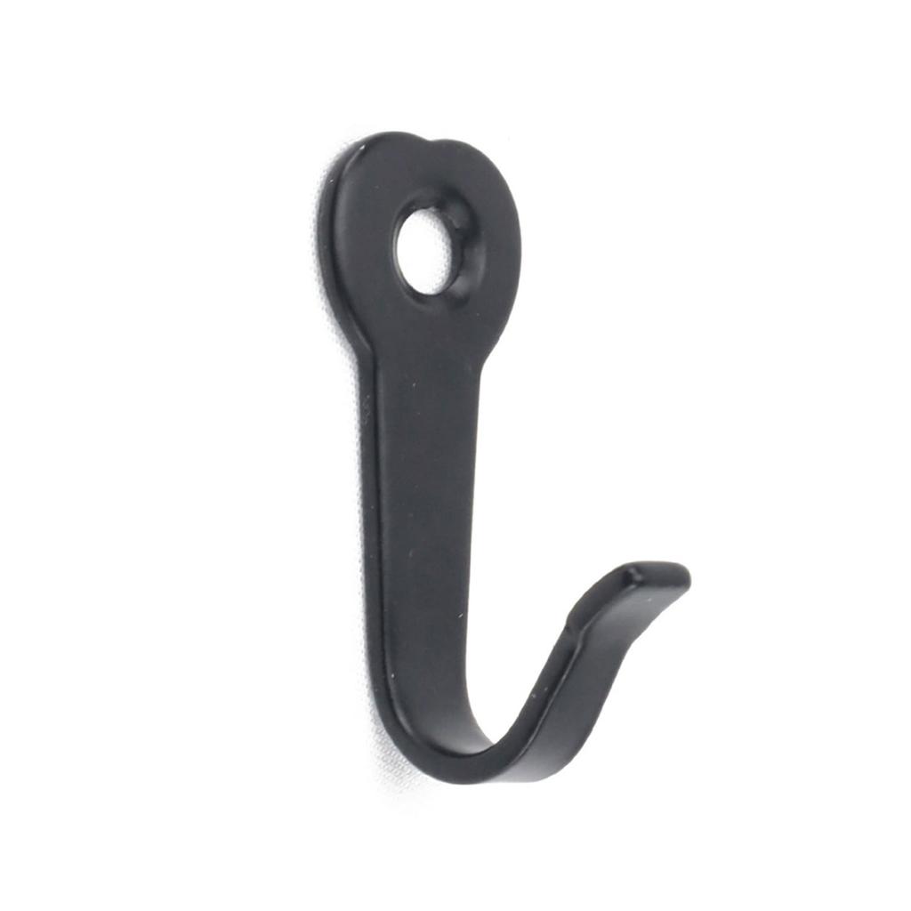 Industrial Style Metal Hooks Durable Iron Coat Black Hanger Rack for Closet Entryway Home Organization