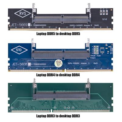 Laptop zu Desktop Speicheradapterkarte DDR3 DDR4 DDR5 SO-DIMM zu PC DIMM Karte Speicheradapter Speicherstick
