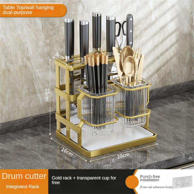 Kitchen Cutlery Organizer Multi-functional Kitchen Counter Storage Chopsticks Tableware Holder Basket Sponge Holder For Kitchen