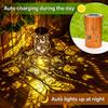 Butterfly Solar Lanterns Outdoor Waterproof Hanging Lights, Metal Decorative LED Solar Light for Yard Patio Porch Balcony Decor