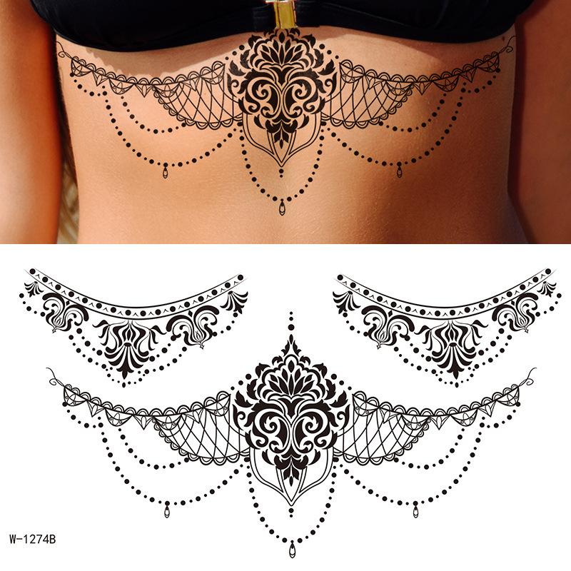 Tattoo Sticker Temporary Waterproof Tattoo Sticker Female