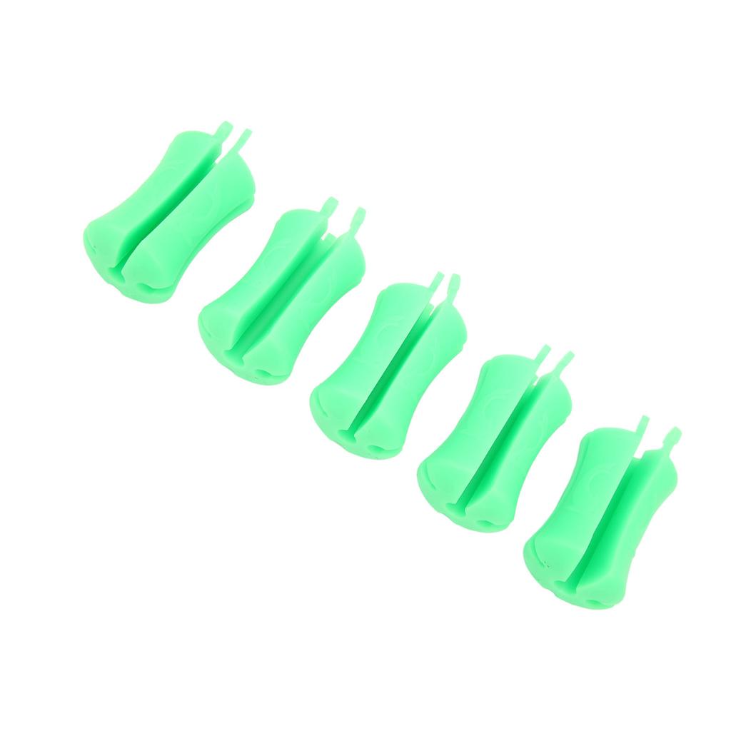 5PCS Portable Fishing Rod Fixed Ball Silicone Reusable Fishing Rod Beam Binding Fastener for Fishing Pole Boat