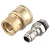 Pressure Washer Quick Connect Adapter Connectors 1/4 Male M22/14 Female