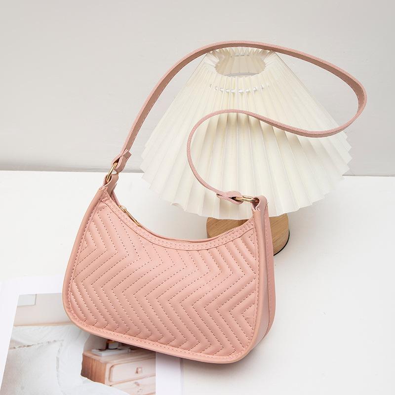 Small bag women's autumn and winter trend shoulder bag simple fashion messenger bag underarm women's bag