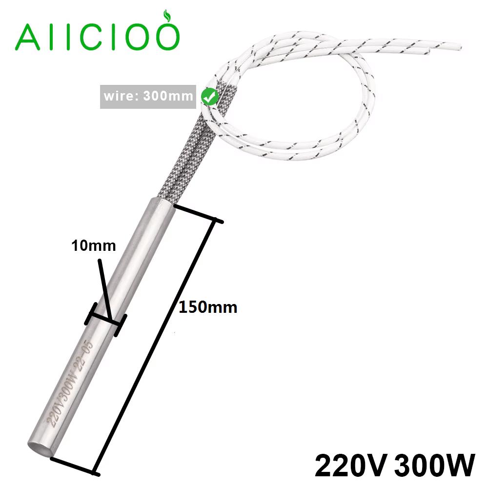 220v Electric Pellet Igniter Cartridge Heater 300w Glow Plug Wood Stove Parts 100/155/160/170/180 Fire Starter Heating Element 220V