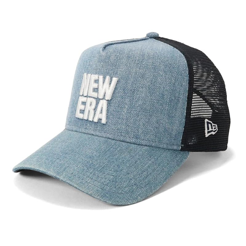 

[New Era] mesh cap 9FORTYA-Frame denim washed denim FREE 940AFTR DENIM SQNE WDNM 14388642 NER36C3783