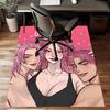 Custom KPop Demon Hunters Mat Personalized Name, Polyester Washable Indoor Entryway Rug, Gift for Christmas, Easter, Thanksgiving Day