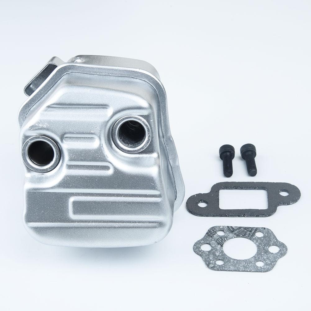Exhaust Muffler Assembly Compatible with Multiple Chainsaw Models Including OEM 1139 140 Complete with Necessary Fasteners