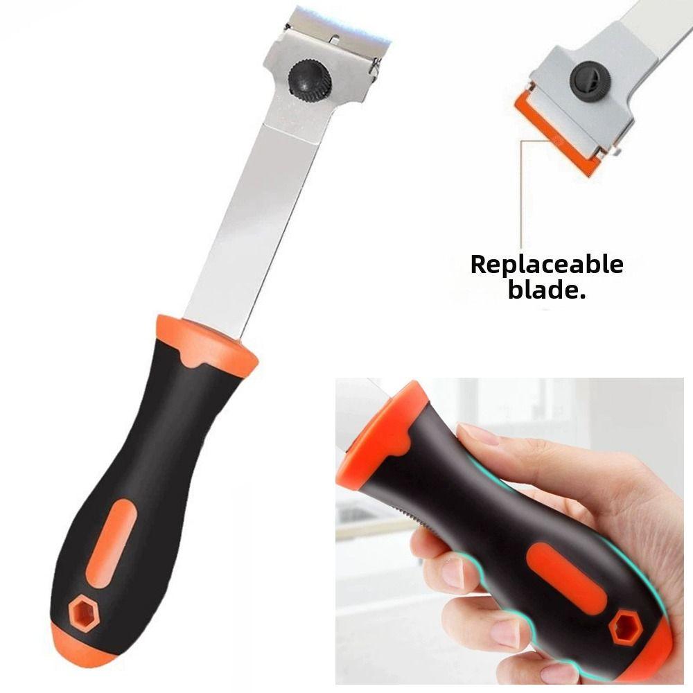 With Ergonomic Handle Tape Paint Remover Anti-Slip Putty Scraper  Concretes Scraping