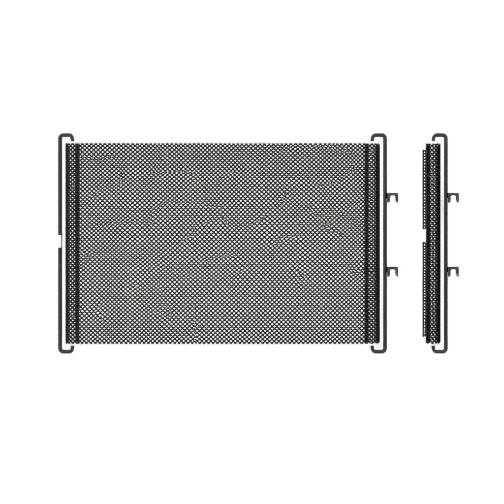 Retractable Pet Gate for Cats, Expandable Door Barrier with Room Divider To Keep Indoors