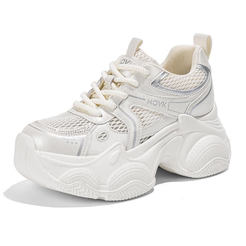 Dad Shoes Women S Summer Shoes Women S Shoes Platform Heightening Shoes Thin Breathable Casual Sports Shoes 34