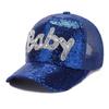 Summer Mesh Baseball Cap With Sequin Mesh Sun Hat For Women Outdoor Sun Protection