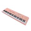 54 Key Keyboard Piano Smoothly Plastic Keyboard Piano Portable Dual Power Supply System Electric Piano Keyboard with Microphone for Kids