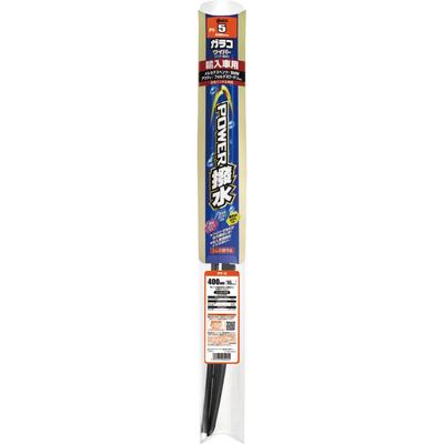 SOFT99 Glaco Power Wiper Blades for Imported 400mm Replaceable Replacement Rubber for Imported Part Number 05405 Water-Repellent Vehicles, PY-5, Long,
