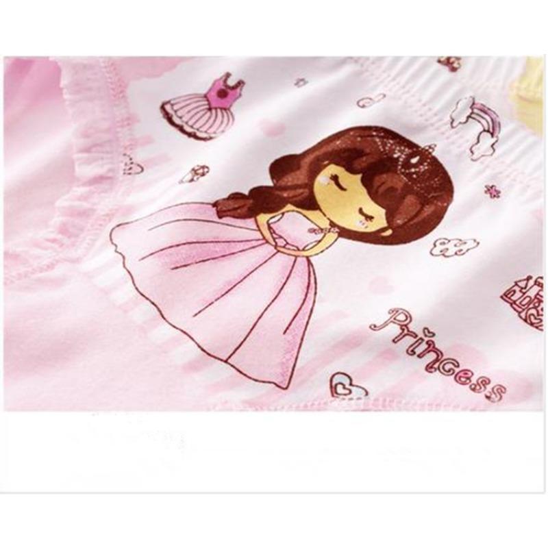 5Pc Random Color Baby Girls Briefs Panties Cotton Children's Underwear Girls Shorts