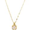 Exquisite Women's Micro-Paved Square Necklace - Shiny Korean Style Clavicle Chain