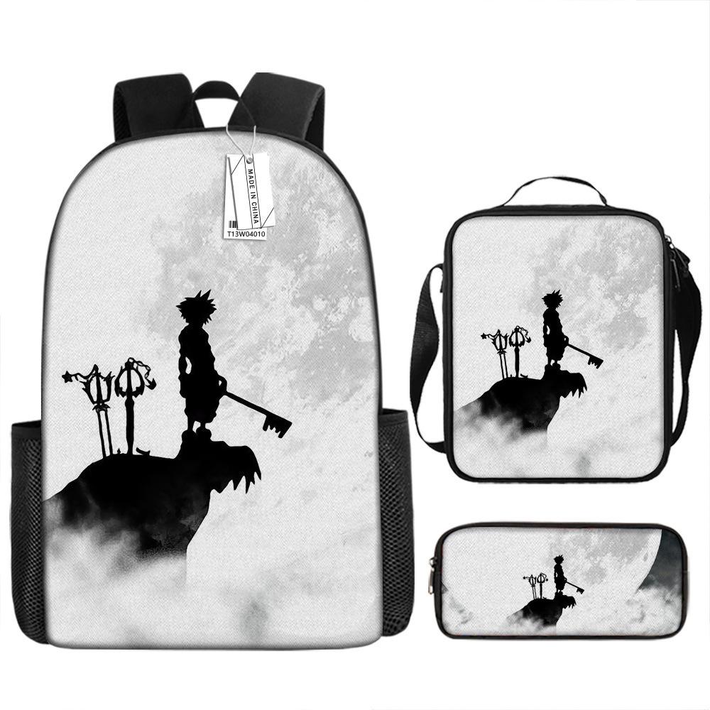 Anime Backpack Kingdom Heart Backpack European and American School Bag