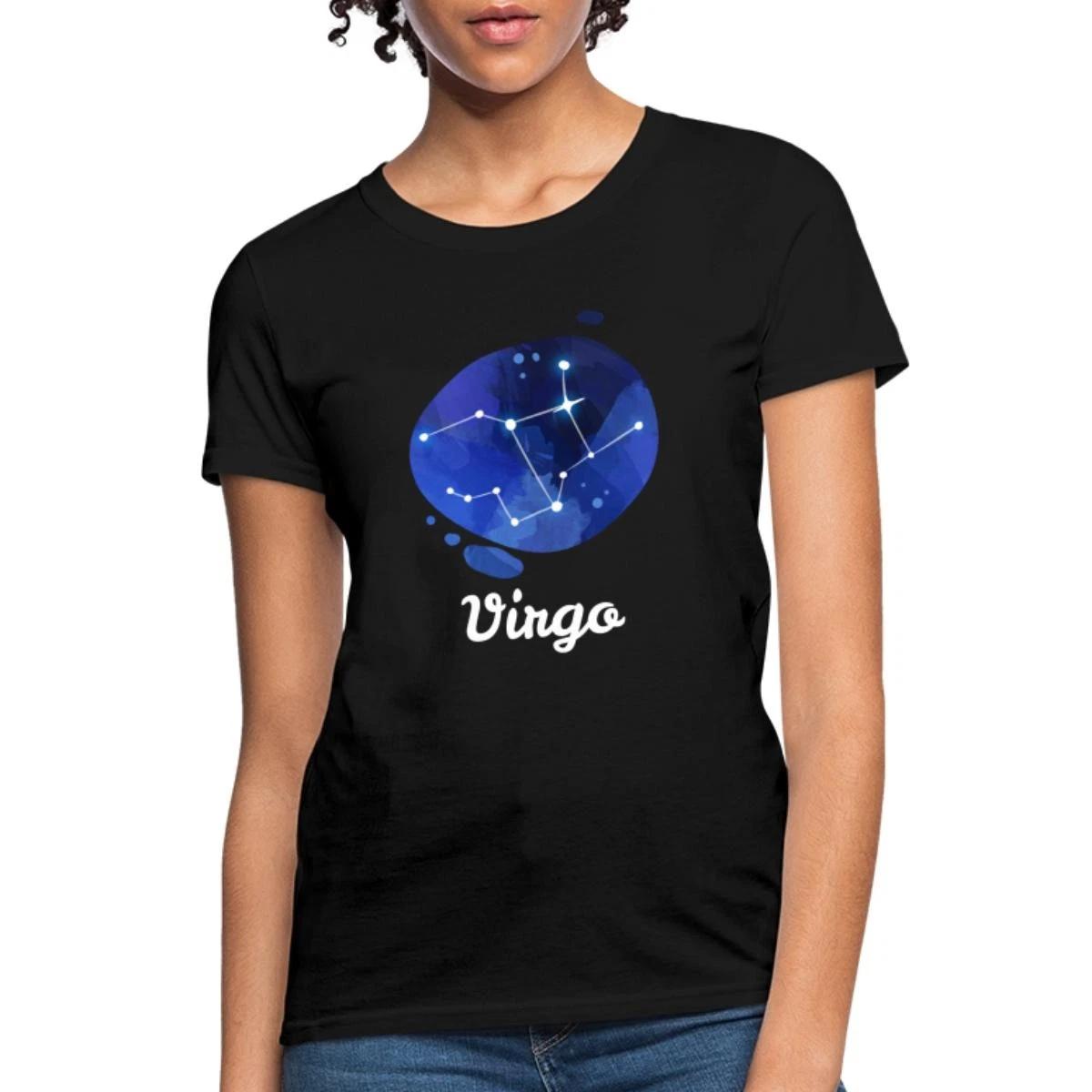 Virgo Constellations Zodiac Sign Women s T-Shirt XXL