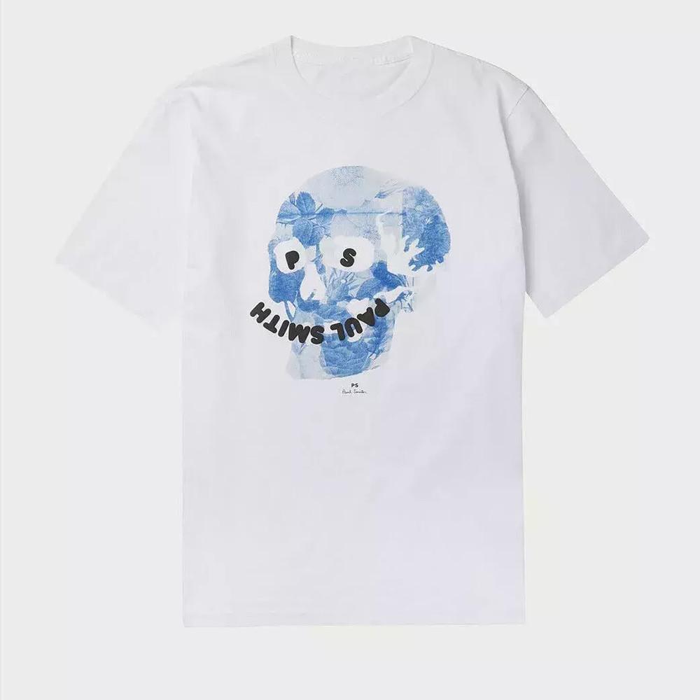 

Paul Smith Fit Skeleton Skull T SHIRT FULL SIZE S-5XL Unisex T-Shirt M