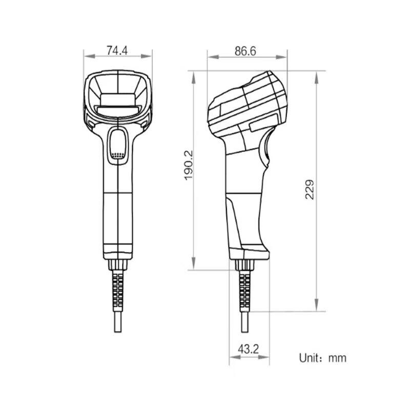 Hikrobot Industrial USB Barcode Reader with Global Shutter