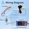 Universal RC Model Relay Switch Wide Voltage Range 5-12V PWM Switching Flight Light Controller Universal Switch