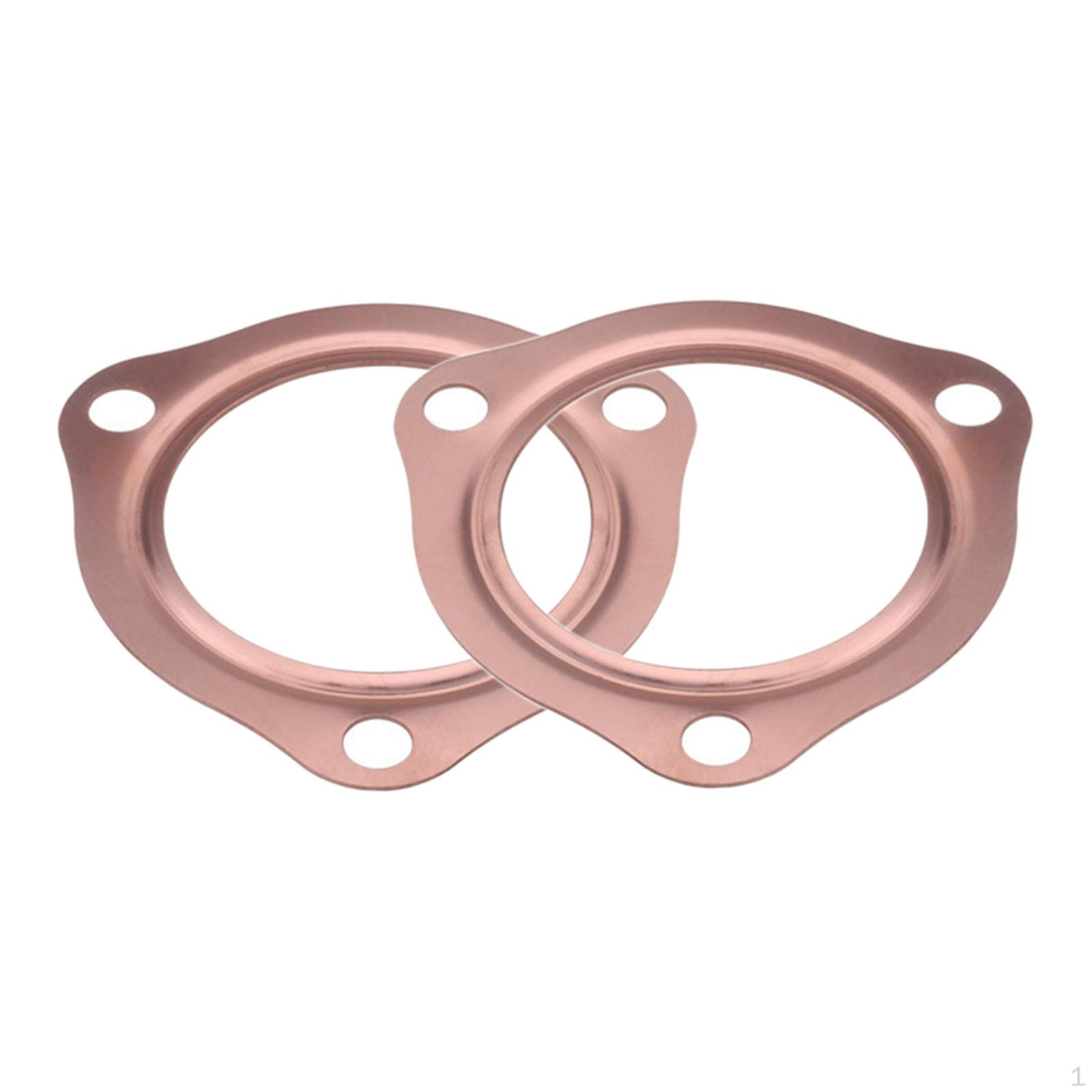 

Copper Collector Gasket Anti Scratch for Sbc 302 350 454 Direct Replaces 2.5inch