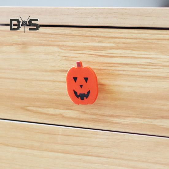 20 stk Halloween Gresskar Skapdørknott Jul Peppermyntekake Skuff Skap Kommode Garderobedør Trekkhåndtak Høytidsdekorasjon