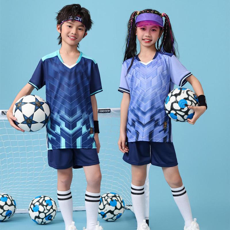 Kids' Soccer and Sports Uniform Set: Boys and Girls Team Wear for Football, Table Tennis, Badminton, Volleyball, Adult Jersey Included