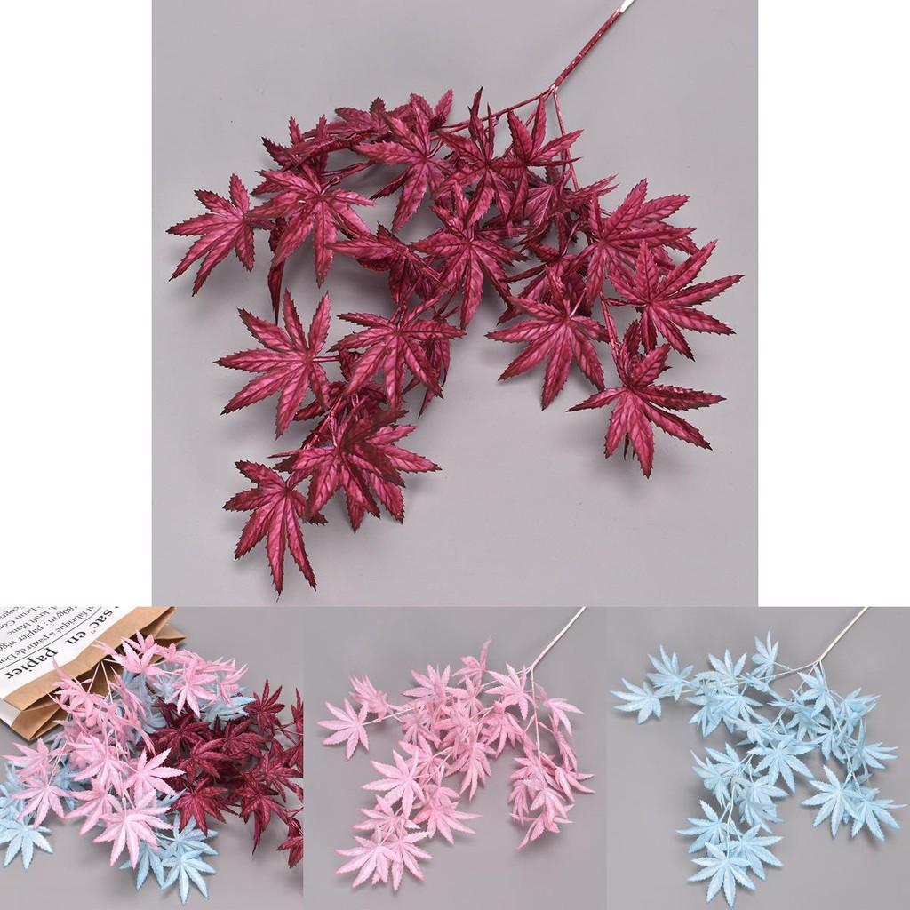 Maple Leaf Artificial Flower Wedding Prop For Outdoor Photography And Home Decor