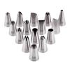 Korean Style Baking Tool Set: 304 Piping Tips for Medium Cakes, Puffs, Cookies & Biscuits