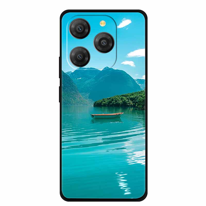 Για θήκη Blackview Shark 9 Shark9 Coque 6.67" Μαύρη Σιλικόνη Μαλακό Πίσω Κάλυμμα Θήκη Για θήκες τηλεφώνου Blackview Shark 9 Αντικραδασμική