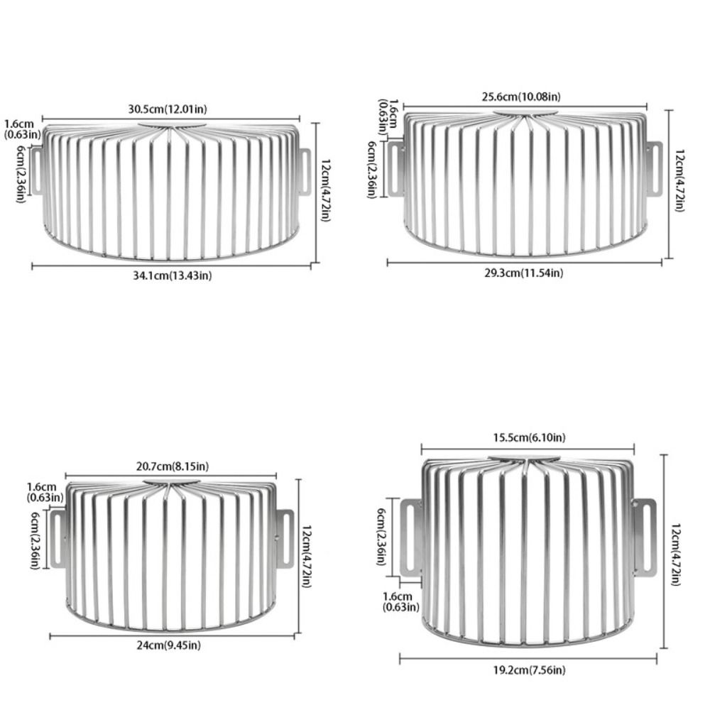 Stainless Steel Drain Cover 304 Stainless Steel Filter Screen Wall Drainage Home Maintenance