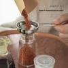 Mini Stainless Steel Funnel with Handle for Kitchen Liquid Dispensing