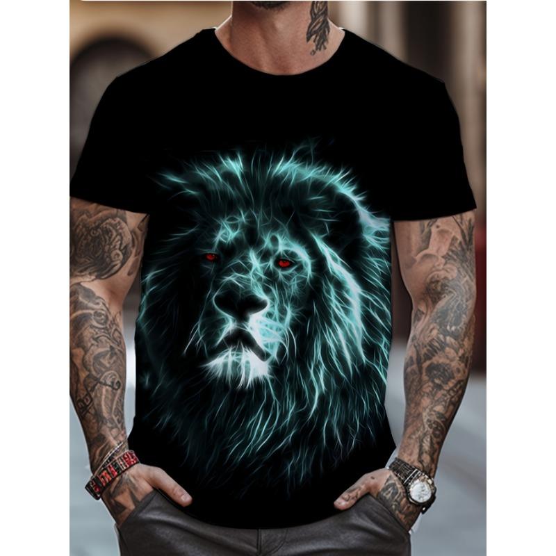 Jesus Christian T-Shirt Men 3D Faith Graphic Print Tee Casual Short Sleeve O Neck Summer Fashion Tops Harajuku Streetwear Male Clothes Church Outfits
