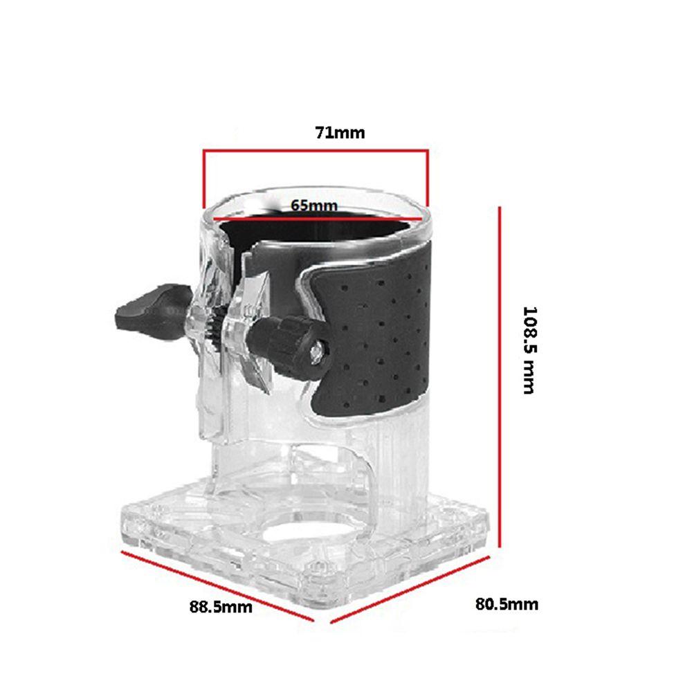 מכונת חריטה למארז כיסוי גוזם בסיס ראוטר כיסוי בסיס אביזרים למכונת גוזם חשמלית