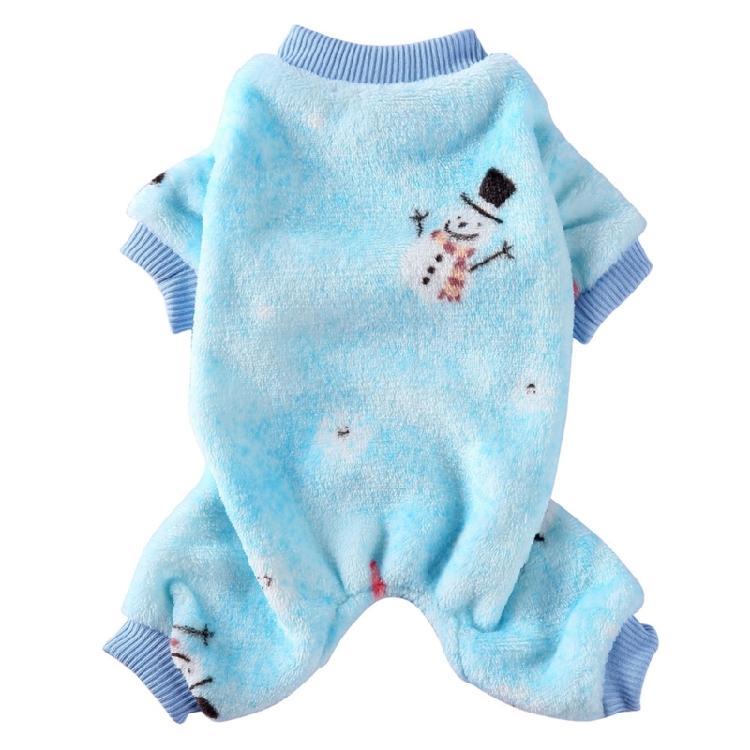 Dog Coat Christmas Theme Pullover for Cold Weather Four-Legged Apparel