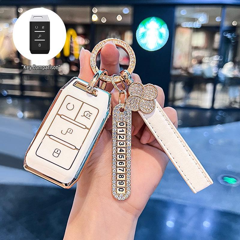 BYD Qin Fuel E1/E3, Old E2 Yuan Pro, New Energy High-End S2 Car Key Cover