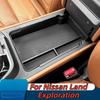 Car Central Control Armrest Box Storage Box For Nissan Land Exploration Car Storage Organizing Accessorie