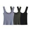 2025 Spring Women's Slim Sexy Lace-Trimmed Vest Top