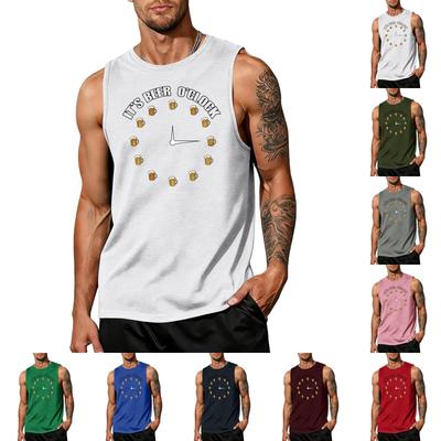 Men's Sleeveless Tank Top Casual Loose Fit Summer Muscle Shirt Soft Breathable Fabric Comfortable Everyday Wear